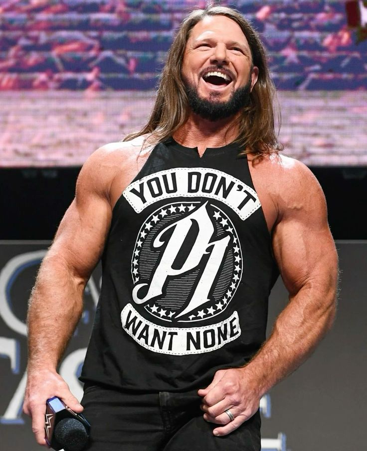 WWE AJ Styles You Don't Want None T-Shirt -( Black)