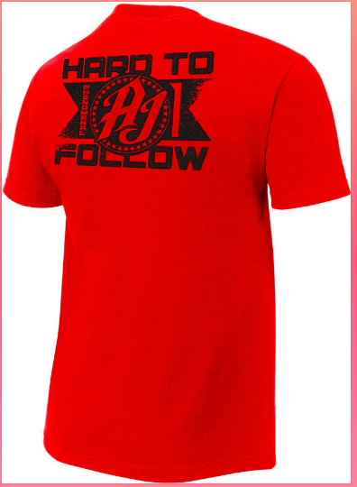 AJ Styles Untouchable Mens Red (T-shirt)