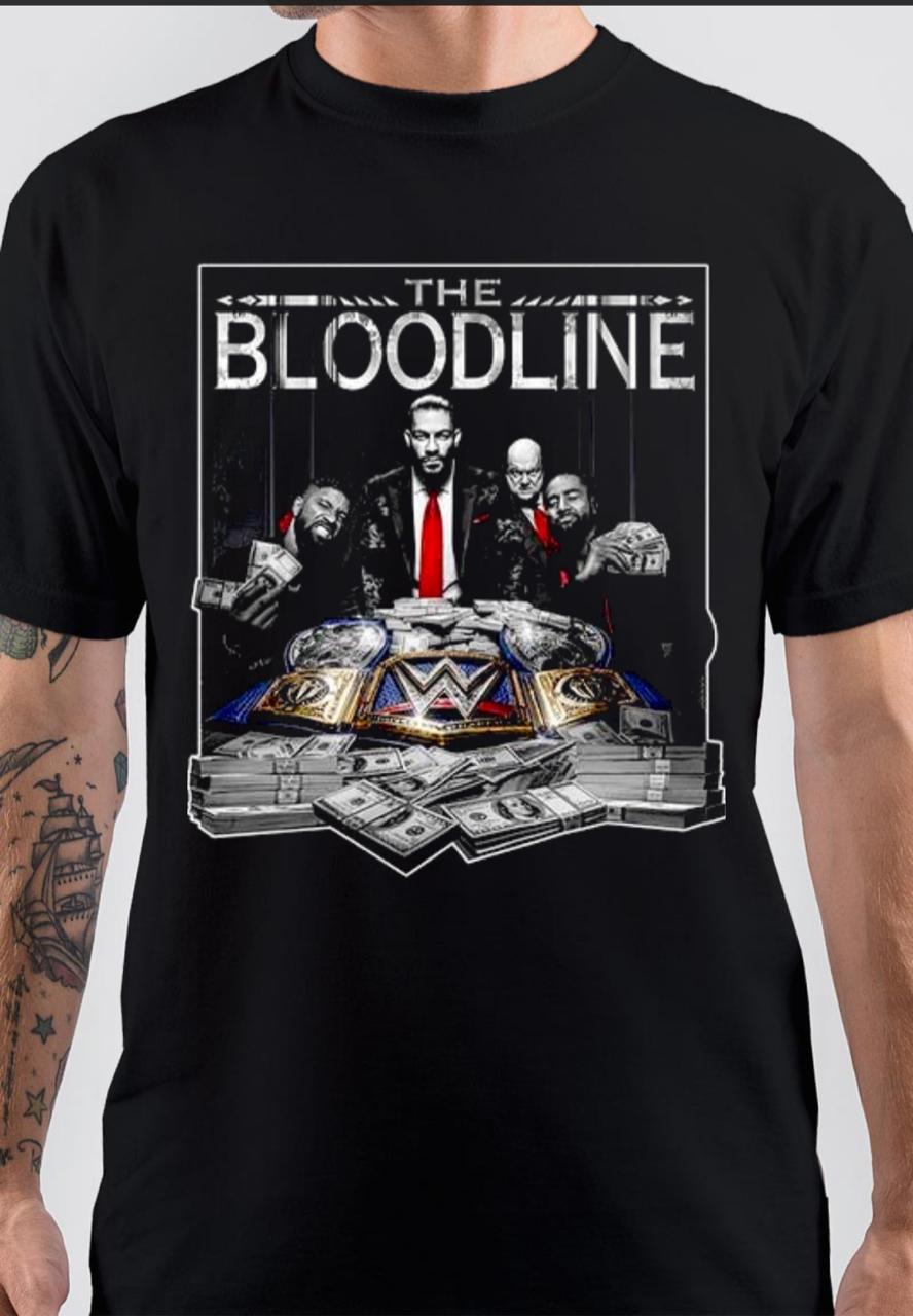 WWE The Bloodline We The Ones T-Shirt (Black)