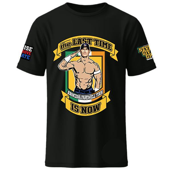 WWE John Cena Farewell 2025 Dublin T-Shirt - (Black)