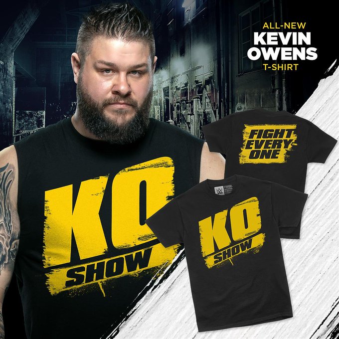 Kevin Owens "KO Show" Authentic T-Shirt (Black)