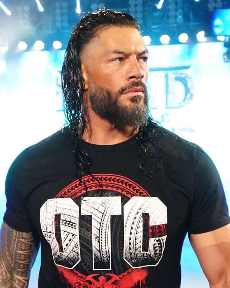 Men's Black Roman Reigns OTC (T-Shirt )
