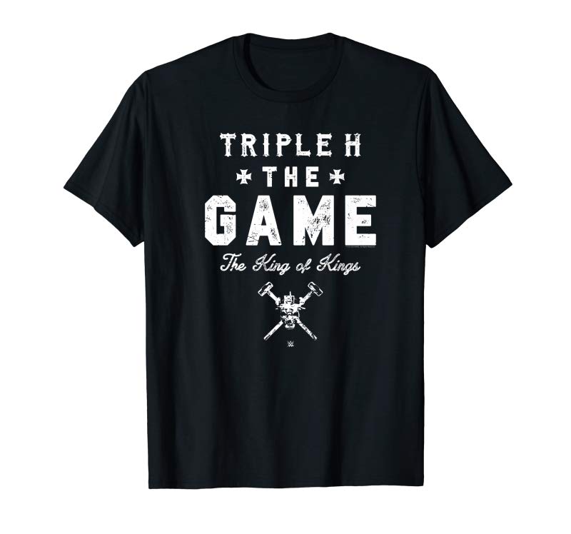 WWE Triple H The Game King of Kings Fight Type T-Shirt 3 colors