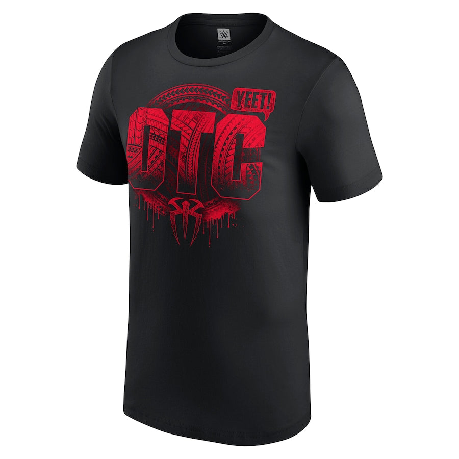 Men's Black Roman Reigns  Yeet OTC (T-Shirt)