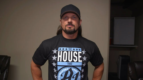 AJ Styles "The House that AJ Styles Built" T-Shirt (Black)