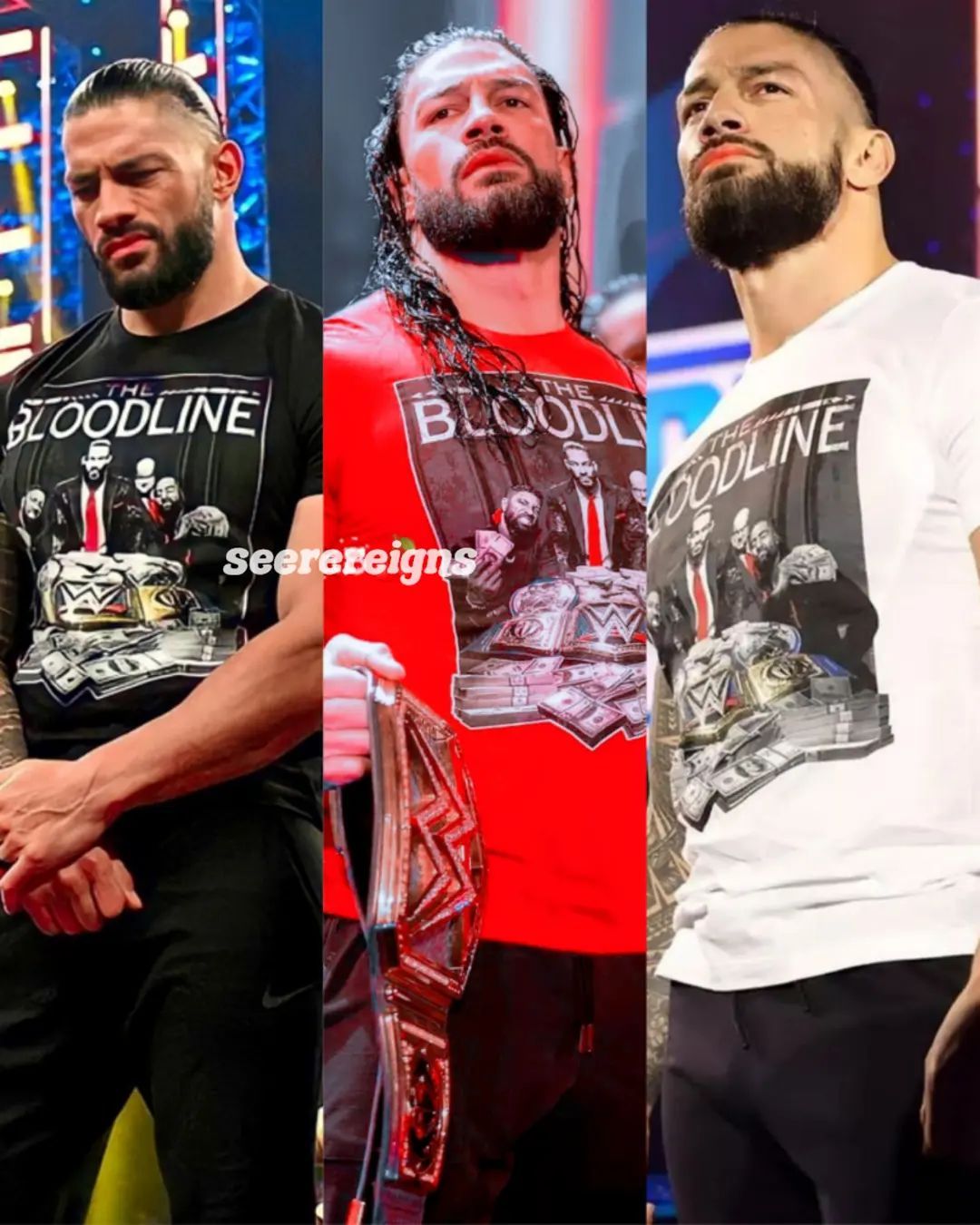 WWE The Bloodline We The Ones T-Shirt (White)