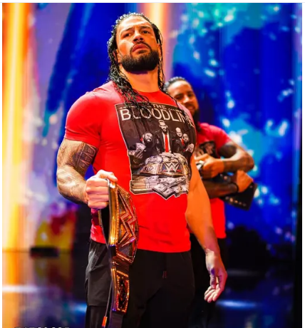 WWE The Bloodline We The Ones T-Shirt (Red)