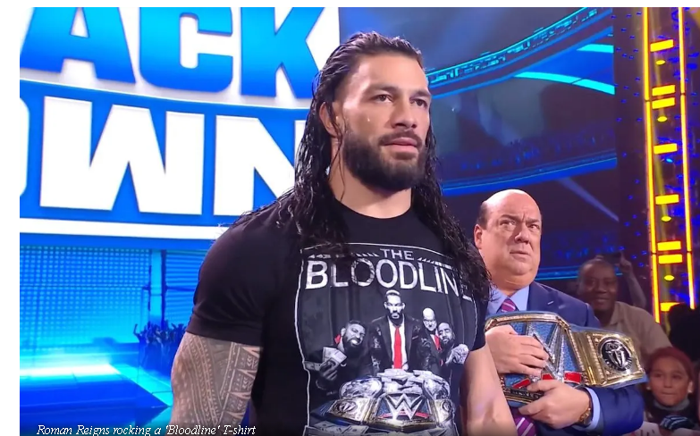 WWE The Bloodline We The Ones T-Shirt (Black)