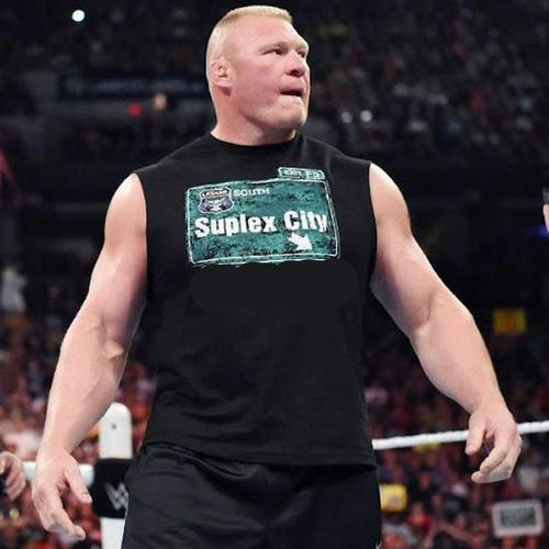Brock Lesnar "Suplex City" Authentic T-Shirt