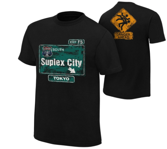 Brock Lesnar "Suplex City" Authentic T-Shirt
