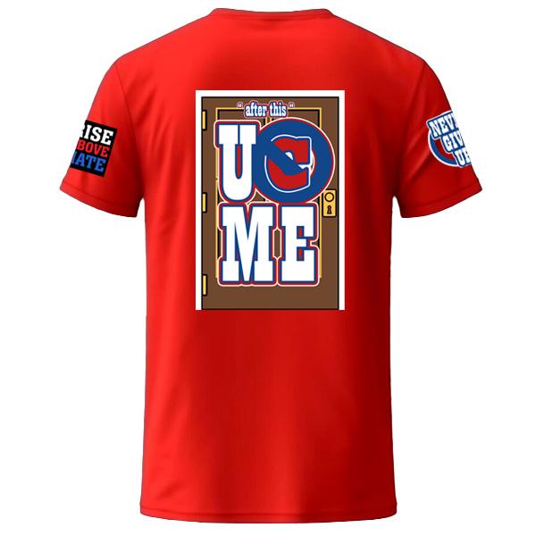Men's Red John Cena Farewell Tour 2025 Montreal (T-Shirt)