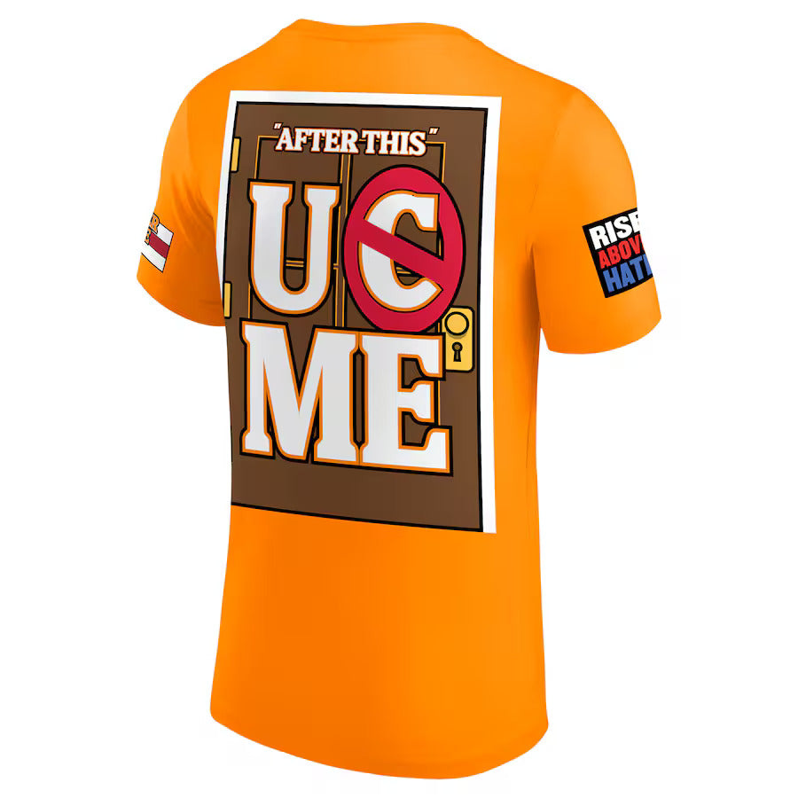 Men's Orange John Cena Farewell Tour 2025 Tampa (T-Shirt)