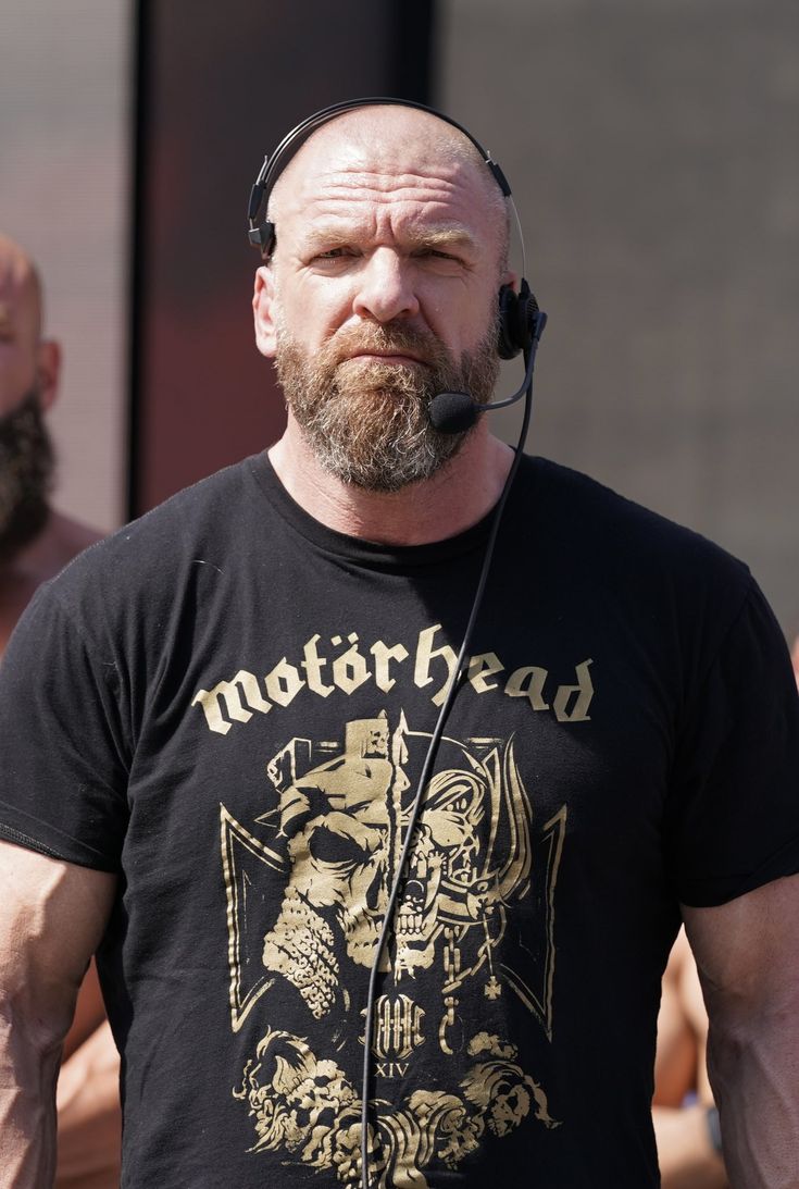 WWE Triple H X Motorhead Warpig T-Shirt (Black)
