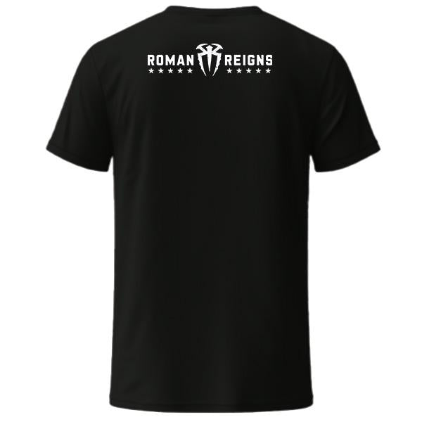 Men's Black Roman Reigns OTC 10-Star T-Shirt (2025)