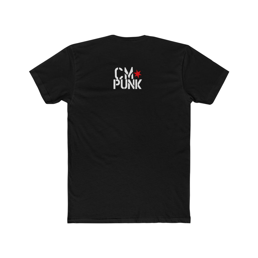CM Punk Best in The World 2025 famous Edition Digital Print T-Shirt (Black)