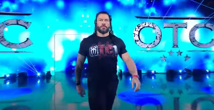 Men's Black Roman Reigns OTC 1 (T-Shirt)