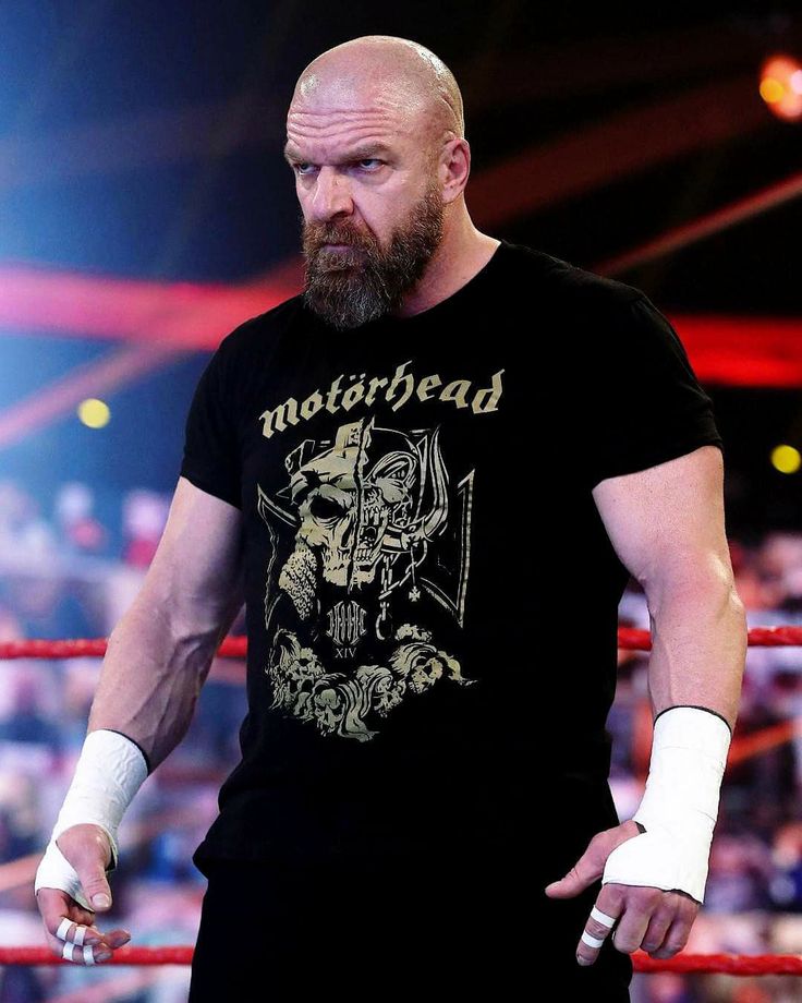 WWE Triple H X Motorhead Warpig T-Shirt (Black)
