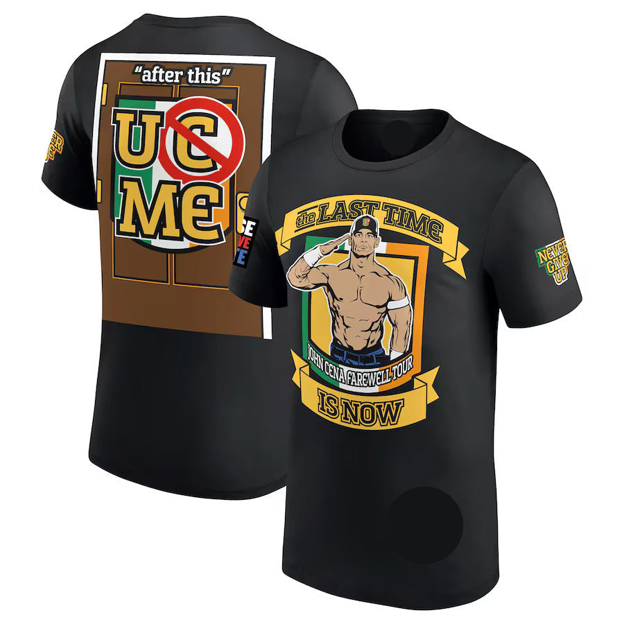 WWE John Cena Farewell 2025 Dublin T-Shirt - (Black)